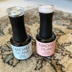 Madam glam set of 2 gel polishes
